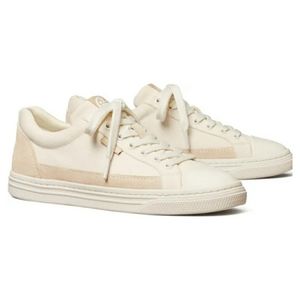 NEW Tory Burch Sneakers Size 6 Ivory/Creme